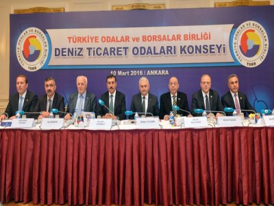 Deniz Ticaret Odaları Konsey Toplantısı Yapıldı