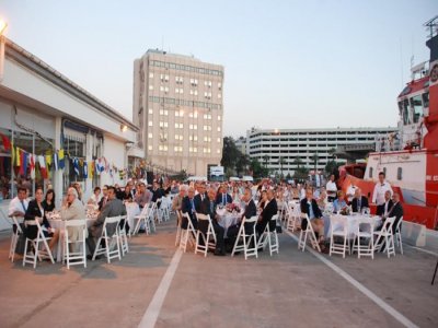 DENİZCİLİK BAYRAMI RESEPSİYONU İZMİR’İ LİMANDA BULUŞTURDU