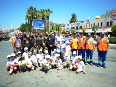 DENİZE EN ÇOK MAVİ YAKIŞIR, BODRUM`DA TAMAMLANDI