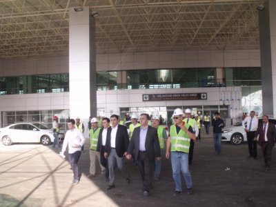 DHMİ Genel Müdürü Diyarbakır`da Denetlemelerde Bulundu
