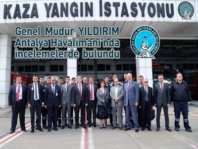Dhmi Yönetim Kurulundan Antalya Havalimanı`Na Ziyaret