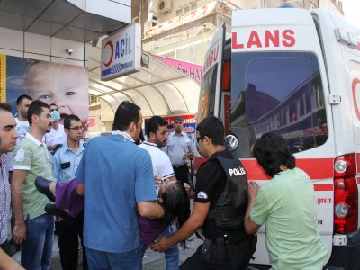Diyarbakır'daki hastane yangını korkuttu