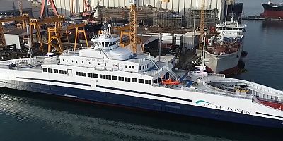 DÜNYANIN EN BÜYÜK ELEKTRİKLİ FERİBOTU TÜRK ESERİ