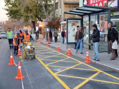EGO Otobüs Duraklarına Park Yasağı Geliyor