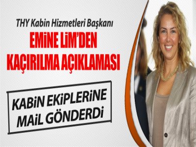 Emine LİM Kabin Ekibini Böyle Bilgilendirdi