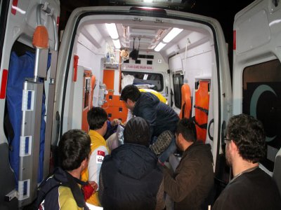 Ereğli'de trafik kazalarında 2 kişi yaralandı