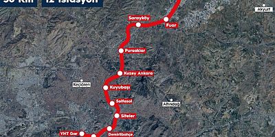 ESENBOĞA METROSU'NDA İLK KAZMA 2026’DA