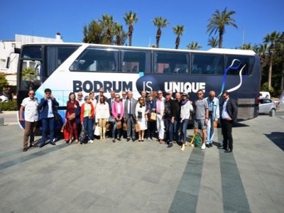 FRANSIZLARIN 4 GÜN BOYUNCA BODRUM`U GEZDİ