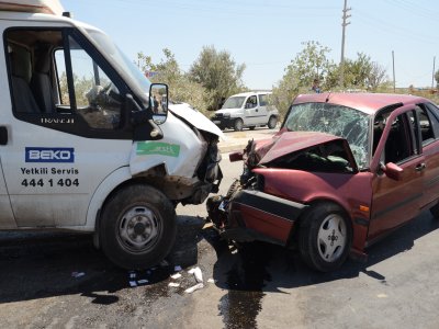 Gaziantep’te trafik kazası: 4 yaralı