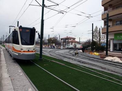 Gaziantep`te Tramvay Seferleri Tekrar Başladı