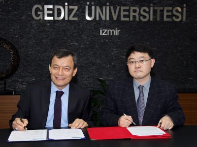 Gediz Üniversitesi teknoloji için Güney Kore ile el ele verdi