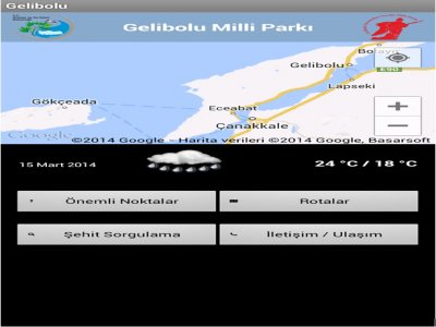 Gelibolu Yarımadası Tarihi Milli Parkı artık cebinizde