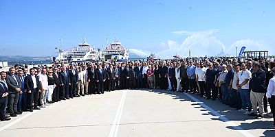 Gelibolu Yeni Feribot İskelesi Hizmete Açıldı