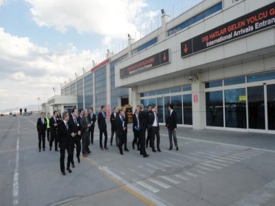 Genel Müdür Orhan Birdal Kayseri Havalimanı`nda İncelemelerde Bulundu