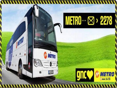 gnçtrkcll’lilere Metro Turizm Otobüs Biletleri Yarı Fiyatına