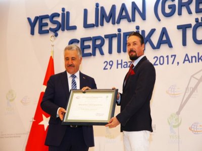 GREEN PORT SERTİFİKALI İLK KRUVAZİYER LİMANI