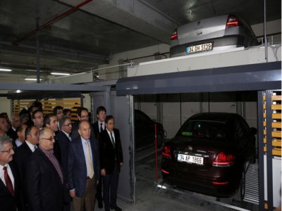 Güngören`e 500 Araçlık Teknolojik Otopark