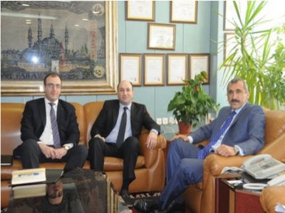Gürcistan Posta İdaresi Yetkililerinden PTT A.Ş.` ye Ziyaret
