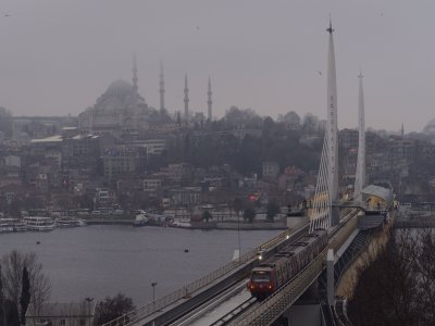 Haliç Metro Köprüsü Hizmete Açıldı