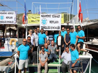 HİSARÖNÜ KOYLARI TEMİZLENDİ