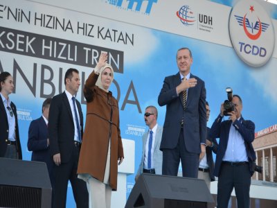 Hızlı tren İstanbul'a geldi