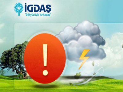 İGDAŞ`tan Lodos Uyarısı