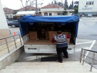İki buçuk milyon adet sahte içki bandrolü ele geçirildi