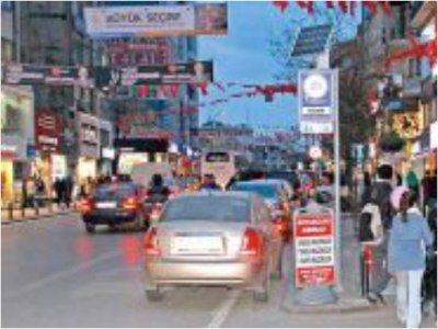 İSPARK`tan Çevreci Tabela Uygulaması