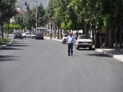 Isparta'da asfalt ve yol çizgi çalışmaları devam ediyor