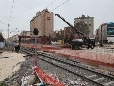 İstasyon Meydanı Çalışmalarında Sona Doğru