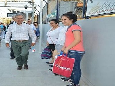 İzban`da Aktarma Kolaylığı Başladı