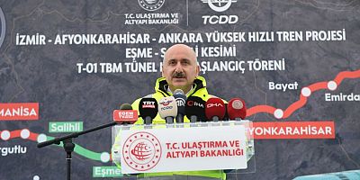 İZMİR-ANKARA YHT PROJESİNDE TEK TÜNEL İÇERİSİNDE İKİ KAT İNŞA EDİYORUZ