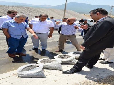 İzmir'de demir cürufundan yeni bir asfalt türü elde edildi