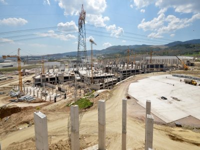 İzmir'de dev fuar kompleksi yükseliyor