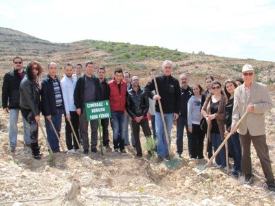 İzmirgaz bin adet fidan bağışı yaptı