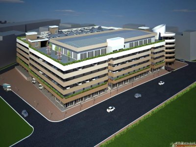 İzmit`te 7 Katlı Kapalı Otopark İnşaatı Başlıyor
