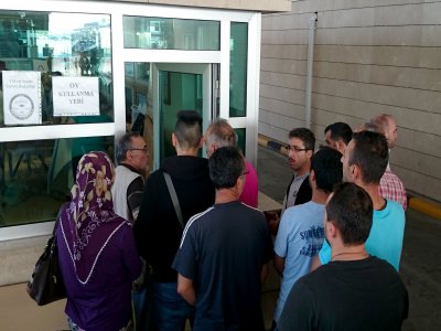 Kapıkule’de oy verme işlemi başladı