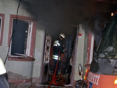 Karacabey’de korkutan yangın