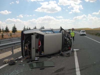 Kırıkkale’de trafik kazası: 5 yaralı