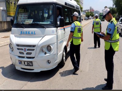 Klima çalıştırmayan 68 toplu taşıma aracına tutanak tutuldu