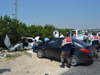 Kozan’da trafik kazası: 1 ölü, 7 yaralı