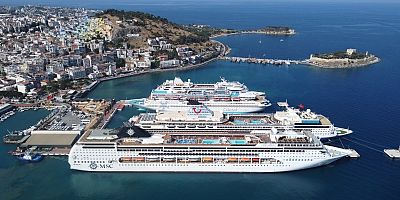 KRUVAZİYER TURİZMİNDE TARİHİ ZİRVE