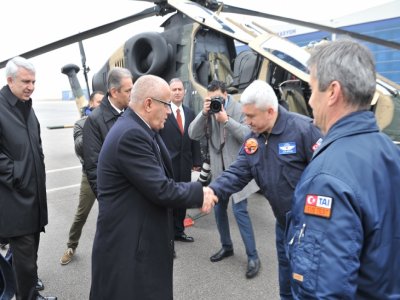 Libya Başbakanı TUSAŞ Tesislerini Ziyaret Etti