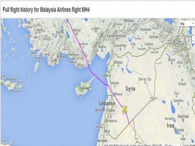 Malezya Havayolları, Suriye Hava Sahasını Kullanmaya Başladı