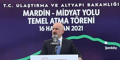 MARDİN MİDYAT YOLU’NUN TEMELİ ATILDI