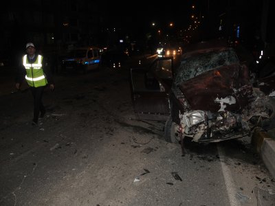 Mardin'de trafik kazası: 2 ağır yaralı