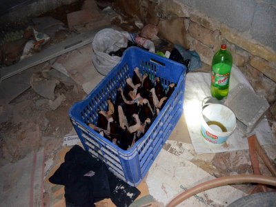 Mersin'de 52 motolof ile 2 el yapımı patlayıcı ele geçirildi