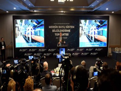 MERSİN`E RAYLI SİSTEM GELİYOR