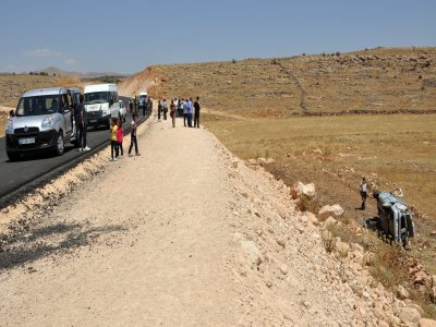 Midyat’ta trafik kazası: 1 ölü, 3'ü ağır 6 yaralı
