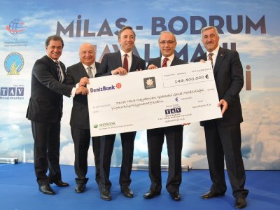 Milas – Bodrum Havalimanı`nın İlk Kirası Ödendi